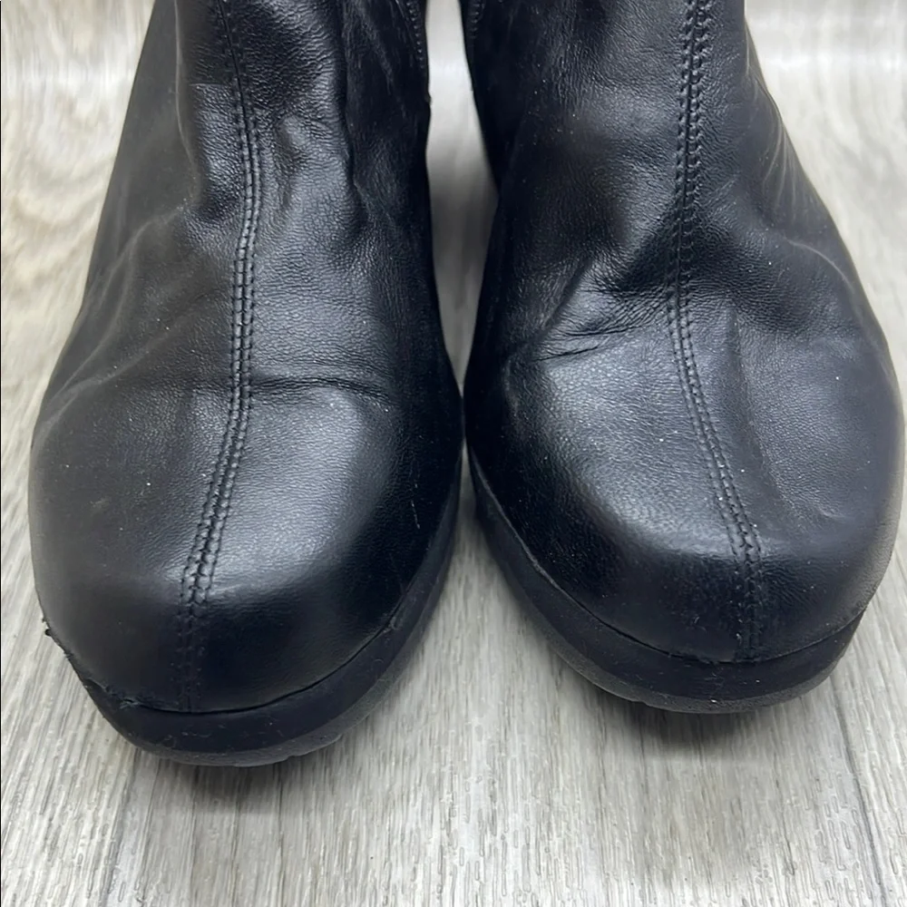 THIERRY RABOTIN wedge ankle boots trenton black